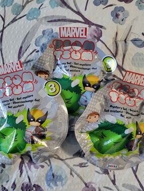 Marvel Tsum Tsum Mystery Figure Pack Series 3 Lot Of 3 NEW